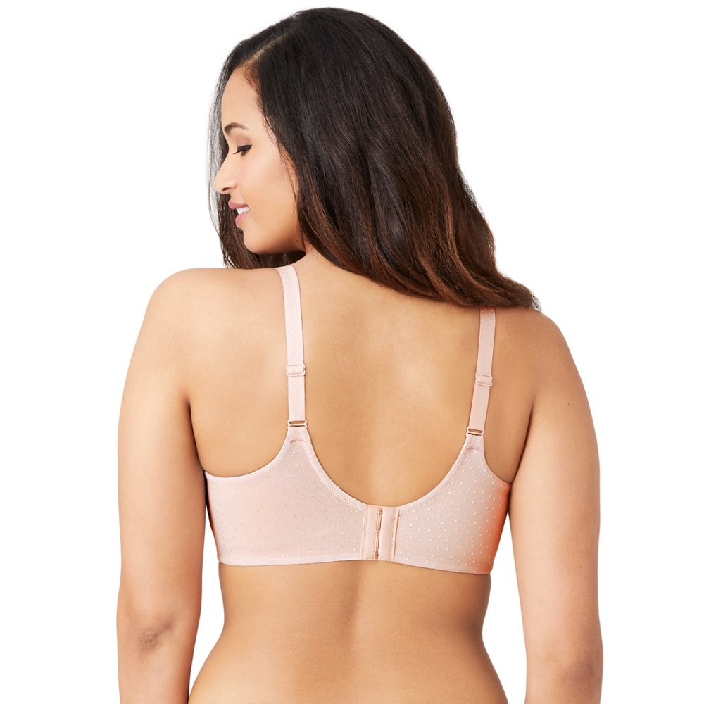 Wacoal Women's Back Appeal Underwire Bra 855303 ROSE Size 34DDD/UK34E - Picture 3 of 4